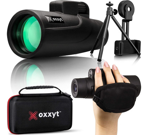 Telescopio Monocular Oxxyt 12x50 Con Estuche Eva