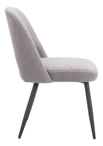 Silla De Comedor Teddy Gris Këssa Muebles