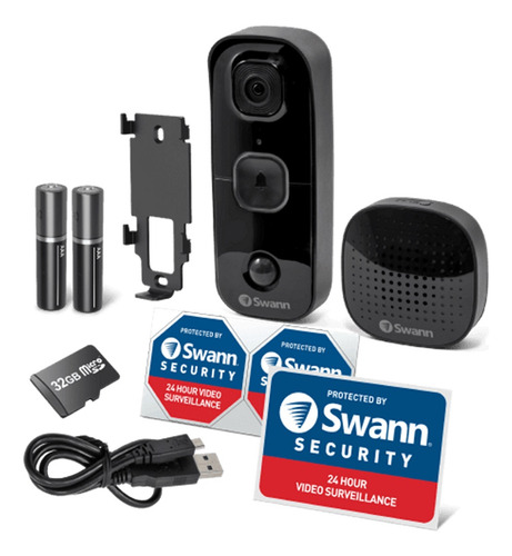 Swann Cam Wifi Reflector, Combo Con Timbre Smart Y Melodia