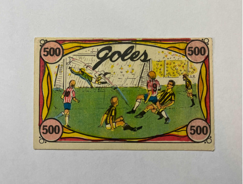 Figuritas (3) Billetes Goles Y Golazos De 1972