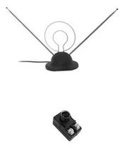 Comprar Lote 2 Antenas Para Tv Convencional Con Base