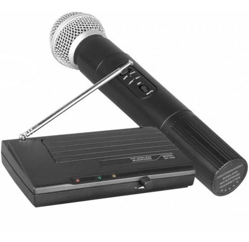Microfono Inalambrico Wvngr Sh-200 Con Receptor Vhf Potente