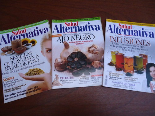 Salud Alternativa X3 & Buena Salud X3 + Revista Uno Mismo