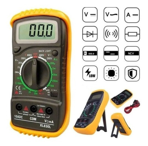Imagen 7 de 8 de Multimetro Digital Profesional Xl830l