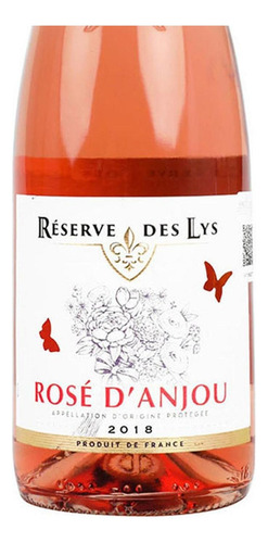 Pack De 4 Vino Rosado Reserve Des Lys Rose D Anjou 750 Ml