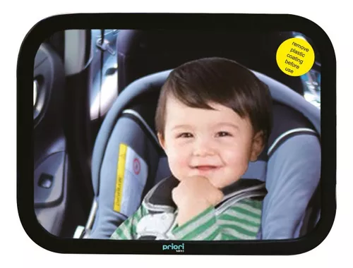Espejo convexo para coche bebé 2 en 1 asiento trasero para niños espejo  retrovisor seguridad.