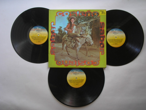 Lp Vinilo Sabor Costeño Varios Interpr Edición Colombia 1985