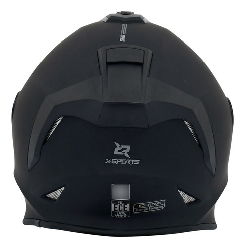 Imagen 6 de 7 de Casco X-sports V151 Negro Mate
