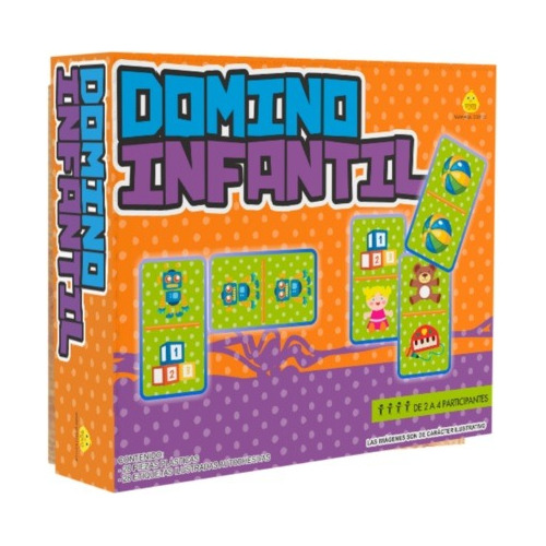 Domino Infantil Fichas Plasticas Yuyu