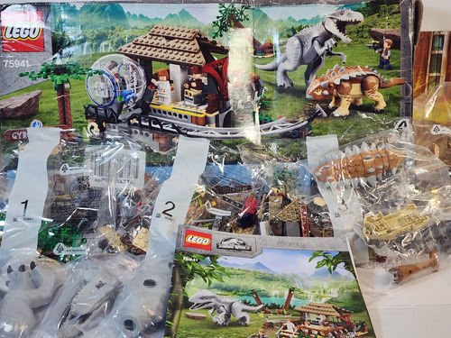 Lego Jurassic World Indominus Rex Vs Ankylosaurus 537 Indominus (Usado)