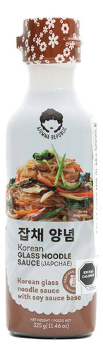 Salsa Coreana Glass Noodle Ajumma Republic Corea 325 G