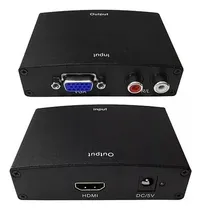 Comprar Convertidor Vga A Hdmi C\u002Faudio Rca Fuente Más Potencia C1