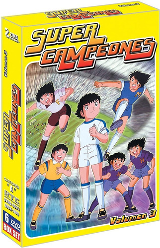 Super Campeones Volumen 3 Dvd Serie Nuevo