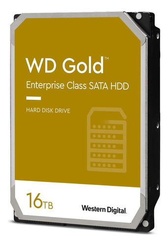 Western Digital Disco Duro Interno Wd Gold Enterprise 16 Tb