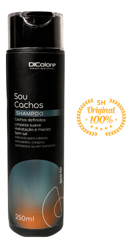 Kit Shampoo Sou Cachos Cabelos Cacheados Crespos E Ondulados