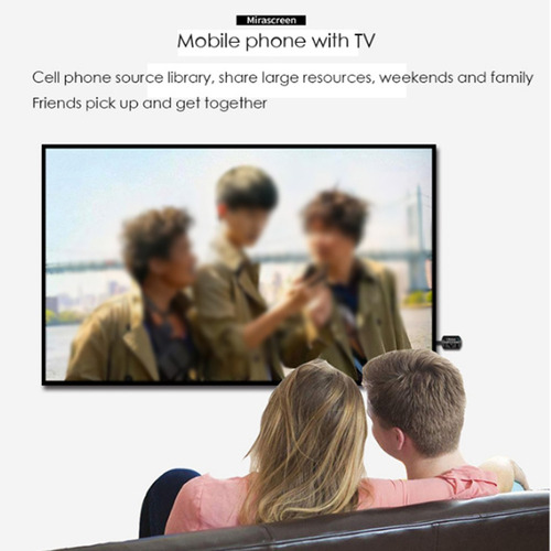 . Receptor De Pantalla Inalámbrica Hdmi, Dongle Miracast