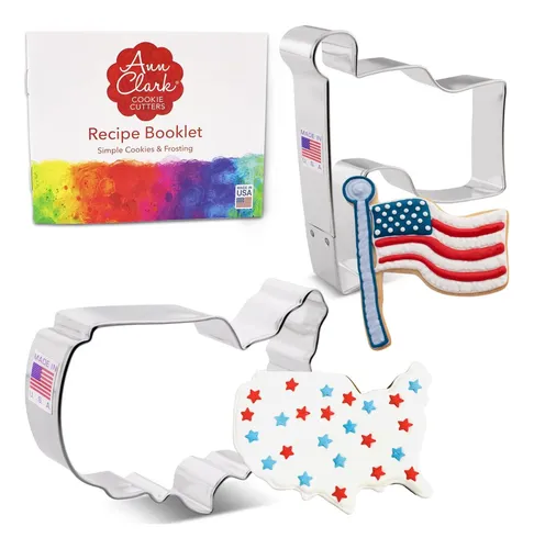 comprar Usa Cookie Cutters 2-pc Set Hecho En Los Estados Unidos Por
