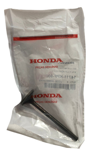 Válvula Admissão Cb 300/ Xre 300 2010 A 2015 Original Honda
