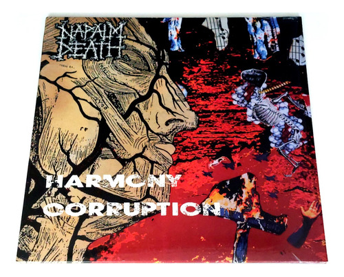 Vinilo Napalm Death / Harmony Corruption / Nuevo Sellado 