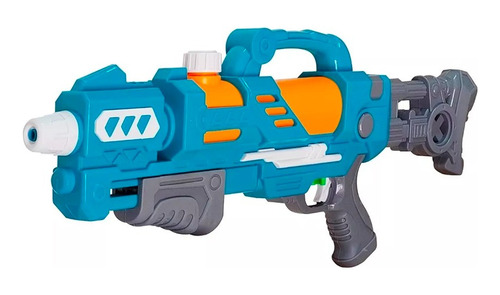 Pistola Lanza Agua Robotec 49cm Juguete Verano Niños 04267 