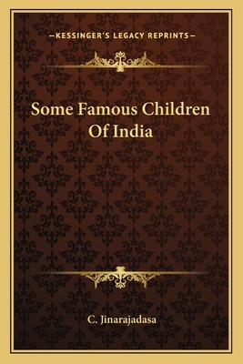 Libro Some Famous Children Of India - Jinarajadasa, C.