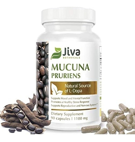 Mucuna Pruriens Capsules ( 1100 Mg )  L Dopa Mucuna Advance