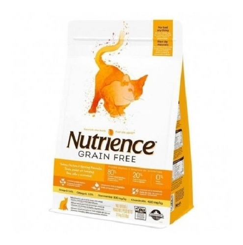Nutrience Grain Free Gato 2,5 Kilos