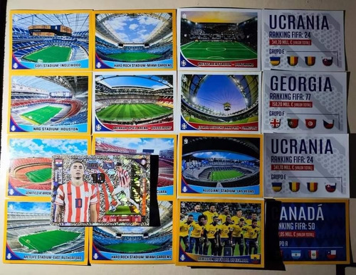 Album Copa América 2024 3reyes + Figuras Completas (o)