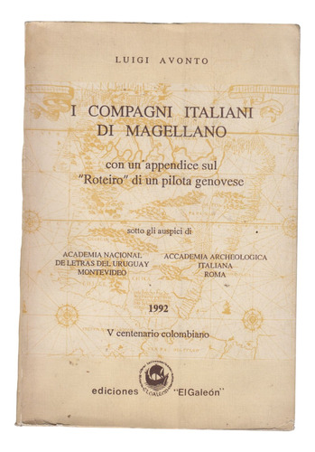 1992 Viajes Compañeros Italianos Magallanes Avonto Italiano