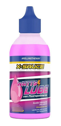 Lubricante X-sauce Watts Cadena Climas Húmedos Lluvia E-bike