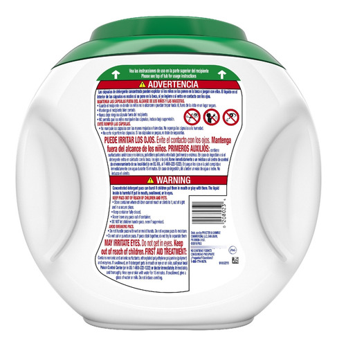 Detergente En Cápsulas Ariel Pods 3 En 1, 57 Unidades