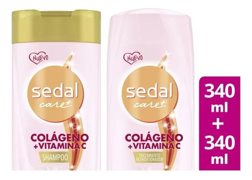 Shampoo + Acondicionador Sedal Care Colágeno + Vitamina C