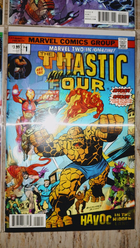 Marvel Cómics Legacy Lenticular 3d Fantastic Four En Inglés (Usado)