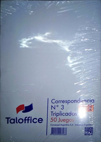 Talonario  De Correspondencia Nro.3 Triplicado