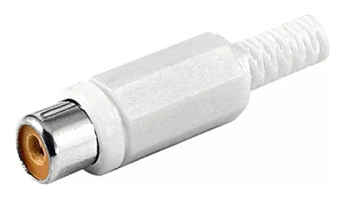 Conector Jack Rca Hembra C/colita Flexible X 10 Unidades