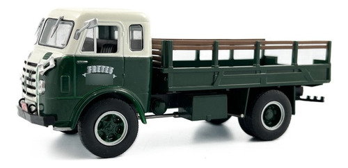 Miniatura Caminhão Brasileiro Em Miniatura Ixo Fnm D-9500 1:43 Verde-escuro