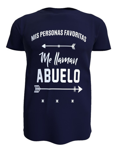 Polera Me Llaman Abuelo, 100% Algodón, Dia Del Padre Liq