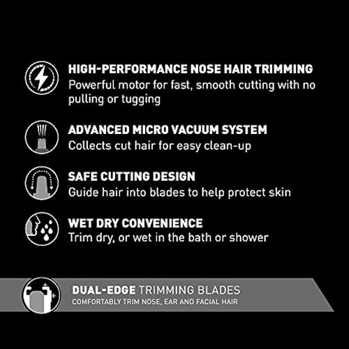 Cortapelos De Nariz Y Orejas Para Hombres Panasonic Con Sist