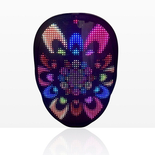 Máscara Led Festa Bluetooth Imagens