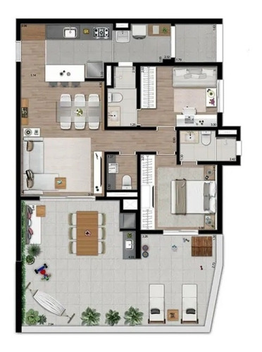 Imagem 18 de 18 de Apartamento - Ap03142 - 68429544
