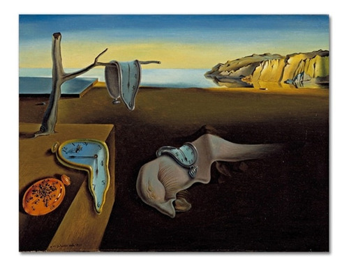 Pintura Cuadro Salvador Dalí (sin Marco) La Persistencia ...