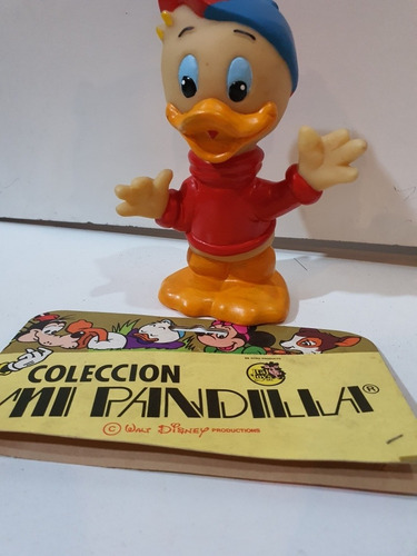 Antiguo Juguete Pato Donald Sobrino- Ital Toy De 1980