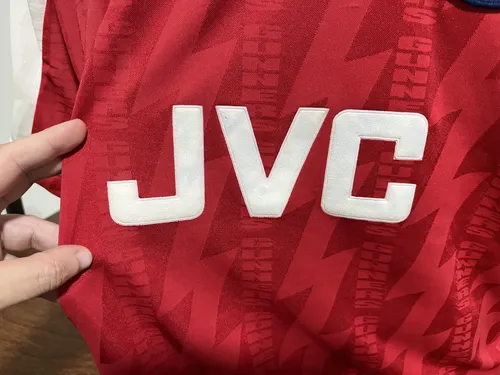 Camisa Arsenal Nike Jvc 1995 1996 #10 Bergkamp Importada