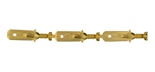 Terminal Espada Faston Macho Longo 6,3mm Com Trava - 1000 Un