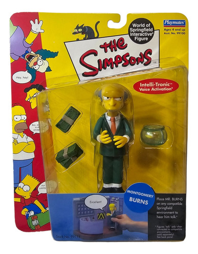 Los Simpsons Playmates - Señor Burns Primera Edicion