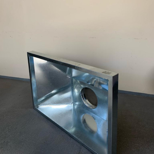 Kit Coifa Completo Com Exaustor De 1,90 X 0,60 Galvanizado