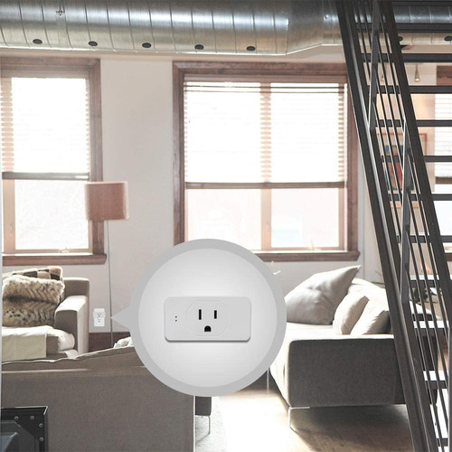 Switch Smart Individual Conector Wifi Programable Tzswtsh01