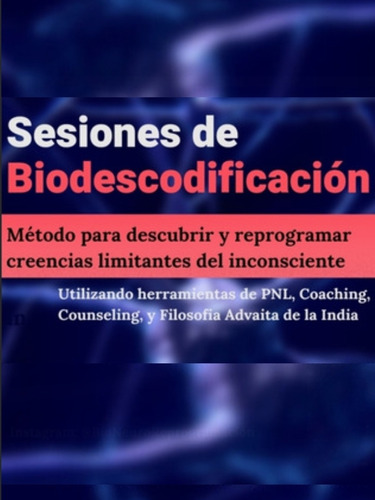 Imagen 1 de 1 de Sesiones De Biodescodificación