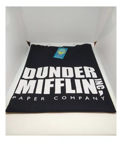 Camiseta Camisa The Office Dunder Mifflin Camisa Séries Geek Nerd - Dking  Creative