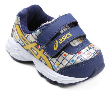 Tênis Infantil Asics Sugar Baby 2 Ts / Azul+branco No25